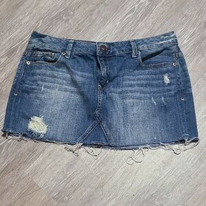 Aeropostale Women's Denim Mini Skirt